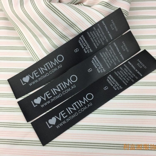 洗水标、丝带印标、胶带印标、棉带印标